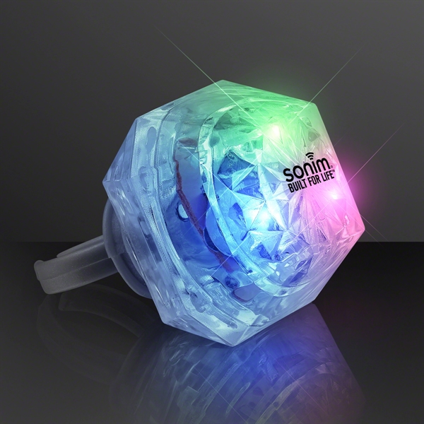 Blank or imprinted. Huge gem single color rings... from ASI 34194 ALightPromos / Alight Promotional Products