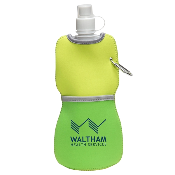 Water Bottle with Neoprene Insulator... from ASI 36730 Ariel Premium Supply Inc
