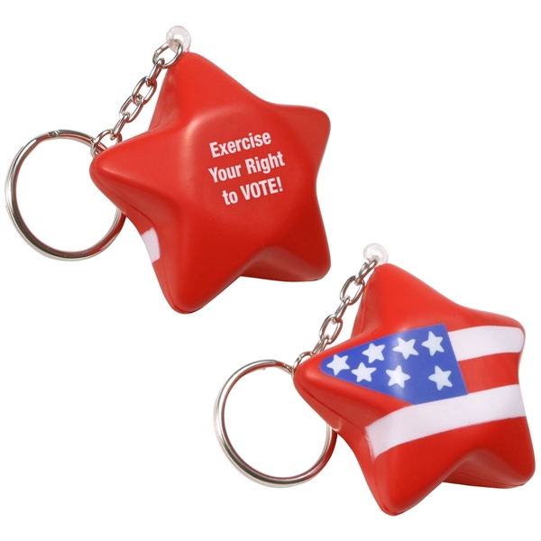 Stress Reliever Key Chain... from ASI 36730 Ariel Premium Supply Inc