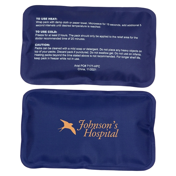 Nylon-Covered Hot/Cold Pack... from ASI 36730 Ariel Premium Supply Inc