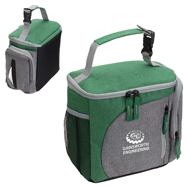 Insulated Cooler Bag with Napkin Dispenser... from ASI 36730 Ariel Premium Supply Inc