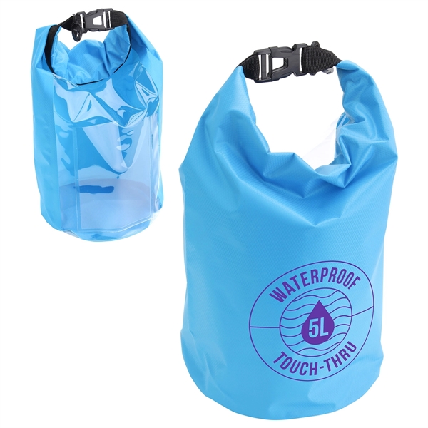 Waterproof Gear Bag With Touch-Thru Pouch... from ASI 36730 Ariel Premium Supply Inc