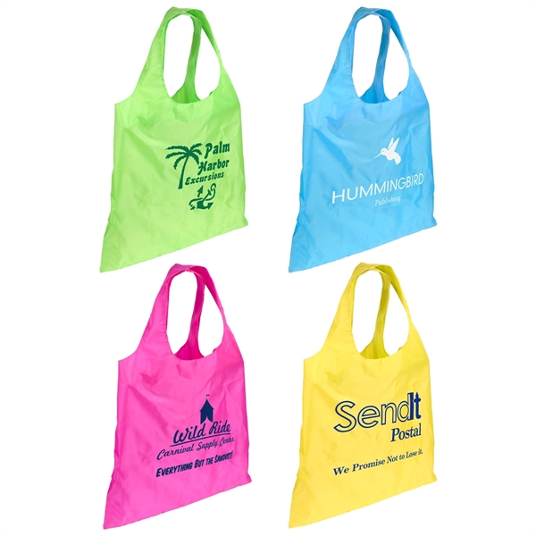 Polyester Folding Tote... from ASI 36730 Ariel Premium Supply Inc