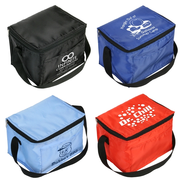 6-pack Polyester Cooler Bag... from ASI 36730 Ariel Premium Supply Inc