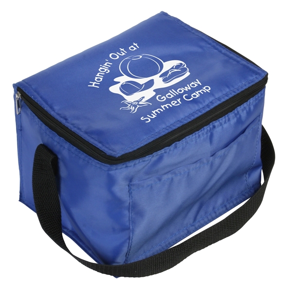 6-pack Polyester Cooler Bag... from ASI 36730 Ariel Premium Supply Inc
