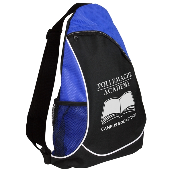 Non-Woven/Polyester Sling Backpack... from ASI 36730 Ariel Premium Supply Inc