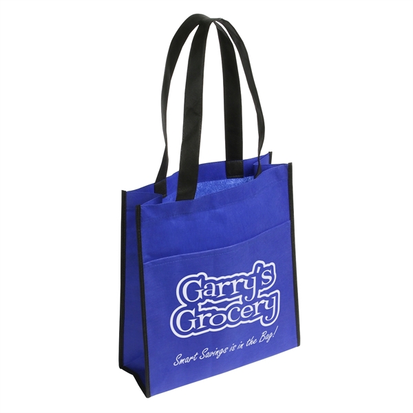 Non-Woven Tote Bag with Pocket... from ASI 36730 Ariel Premium Supply Inc