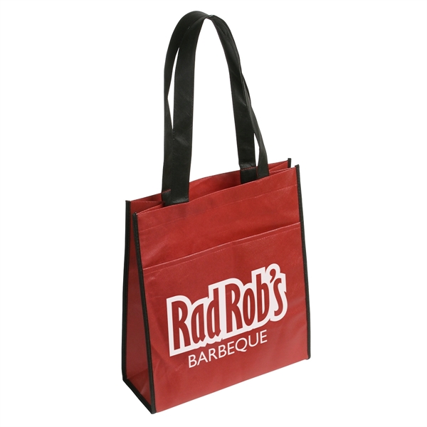 Non-Woven Tote Bag with Pocket... from ASI 36730 Ariel Premium Supply Inc