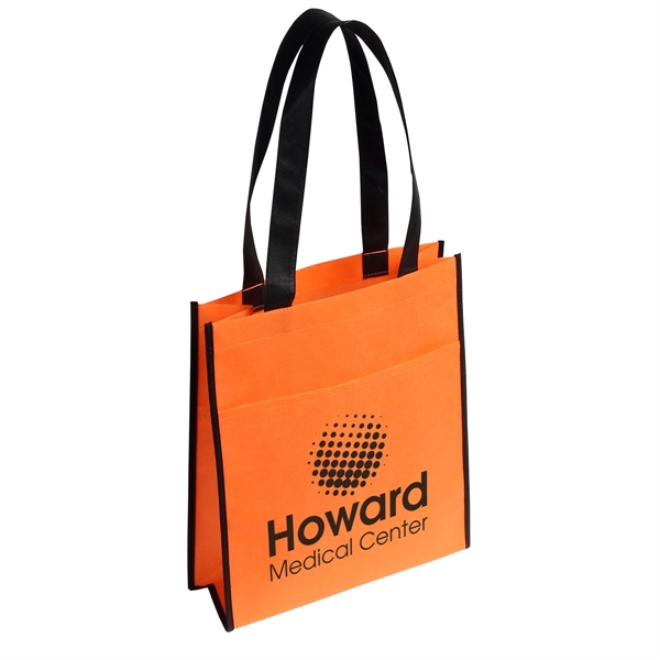 Non-Woven Tote Bag with Pocket... from ASI 36730 Ariel Premium Supply Inc