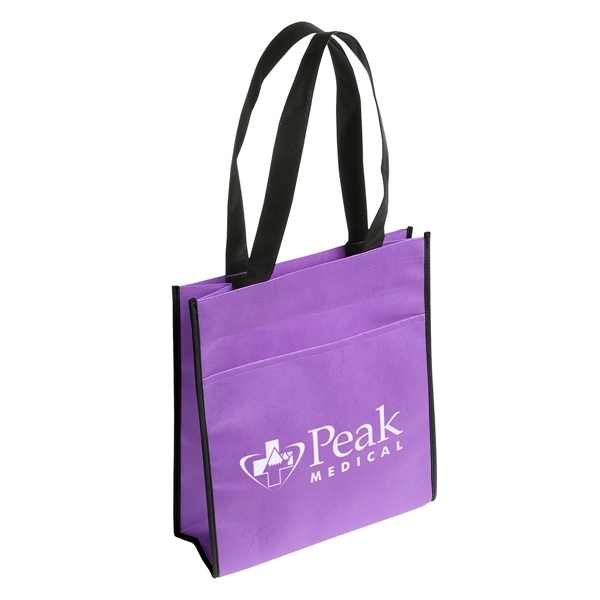 Non-Woven Tote Bag with Pocket... from ASI 36730 Ariel Premium Supply Inc