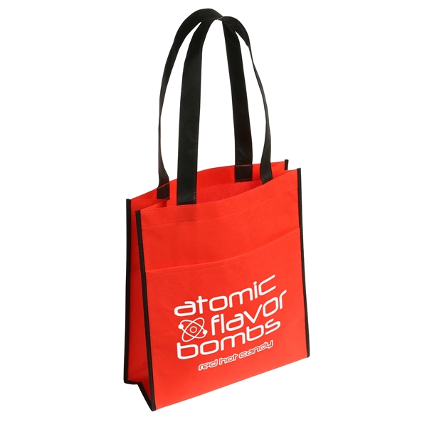 Non-Woven Tote Bag with Pocket... from ASI 36730 Ariel Premium Supply Inc
