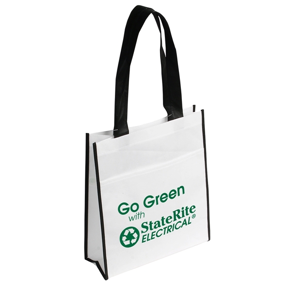 Non-Woven Tote Bag with Pocket... from ASI 36730 Ariel Premium Supply Inc