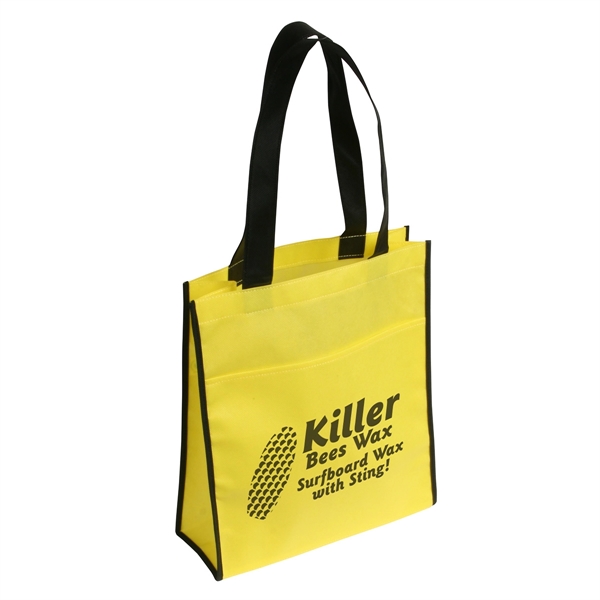 Non-Woven Tote Bag with Pocket... from ASI 36730 Ariel Premium Supply Inc