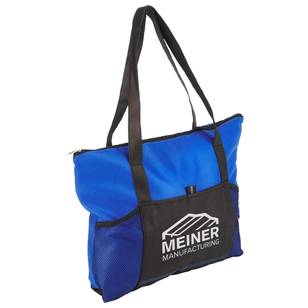 Non-Woven Zipper Tote Bag... from ASI 36730 Ariel Premium Supply Inc
