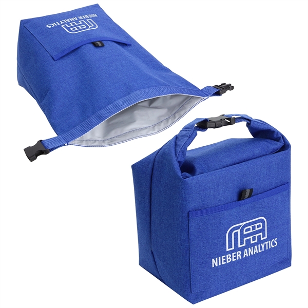 Heathered Polyester Insulated Lunch Tote... from ASI 36730 Ariel Premium Supply Inc