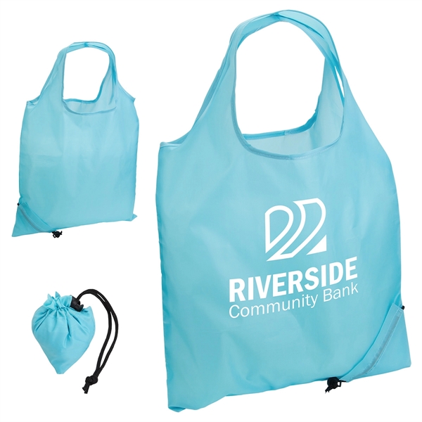 RPET Folding Reusable Tote Bag... from ASI 36730 Ariel Premium Supply Inc
