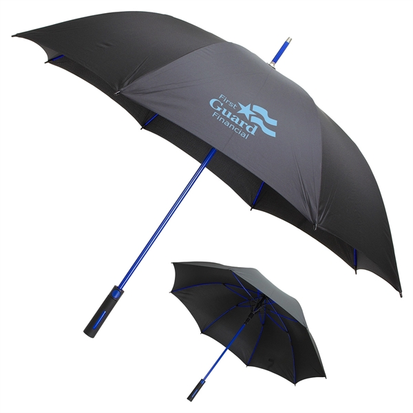 Auto-Open Umbrella with Contrasting Color Frame... from ASI 36730 Ariel Premium Supply Inc