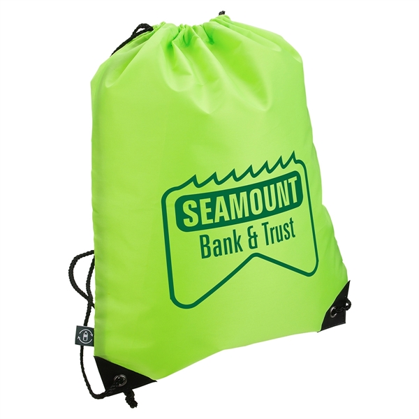 RPET Budget Drawstring Backpack... from ASI 36730 Ariel Premium Supply Inc