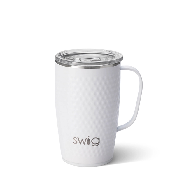 Swig Life Golf Partee travel mug with handle18 oz Double Wall,... from ASI 72657 Active Life Promo / Apres Ski Active Life