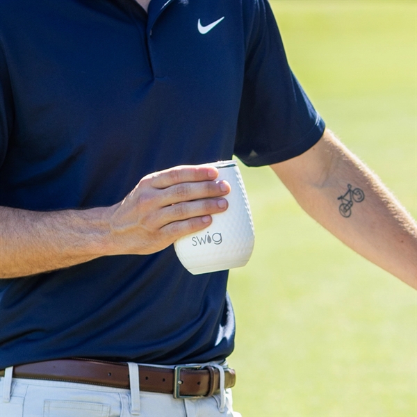 Swig Life Golf Partee Stemless Wine Cup 14 oz, dishwasher safe,... from ASI 72657 Active Life Promo / Apres Ski Active Life