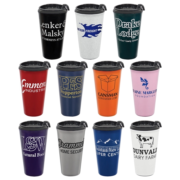 16 oz Two-Tone Tumbler... from ASI 36730 Ariel Premium Supply Inc