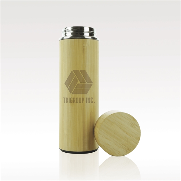 Sleek and contemporary, this 16 oz. vacuum-sealed bottle, with 304 and... from ASI 93986 Visions/Awardcraft
