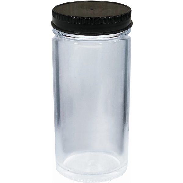 10 oz. Heavy Plastic Clear mason Jar Drinking Glass.  Made... from ASI 61952 Howw Mfg Co Inc / Howw USA