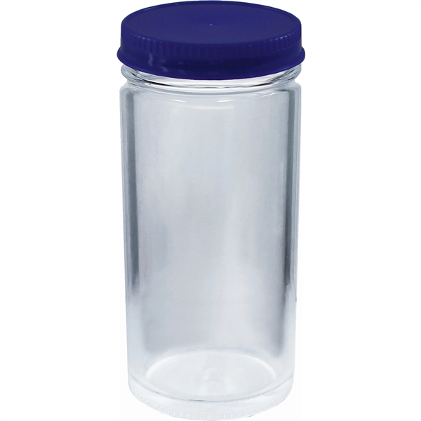 10 oz. Heavy Plastic Clear mason Jar Drinking Glass.  Made... from ASI 61952 Howw Mfg Co Inc / Howw USA