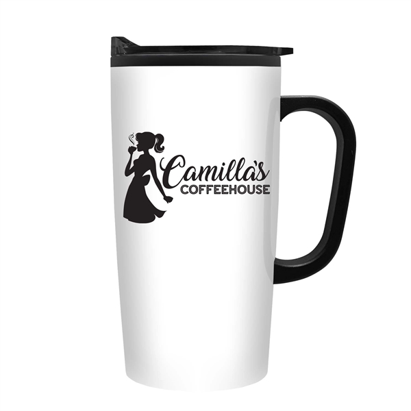 18 oz. Stainless Steel Straight Wall Tumbler with Polypropylene Liner and... from ASI 55990 Garyline