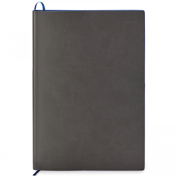This contrast debossed soft cover, non-refillable single meeting journal is the... from ASI 88660 Spector & Co.