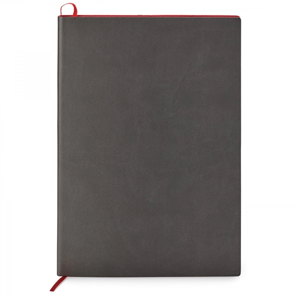 This contrast debossed soft cover, non-refillable single meeting journal is the... from ASI 88660 Spector & Co.