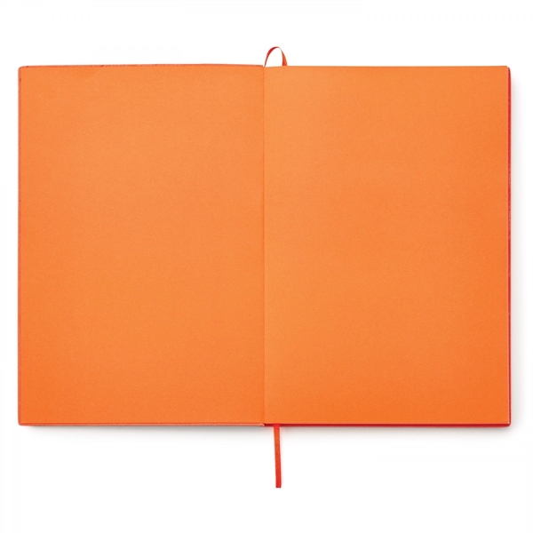 This contrast debossed soft cover, non-refillable single meeting journal is the... from ASI 88660 Spector & Co.