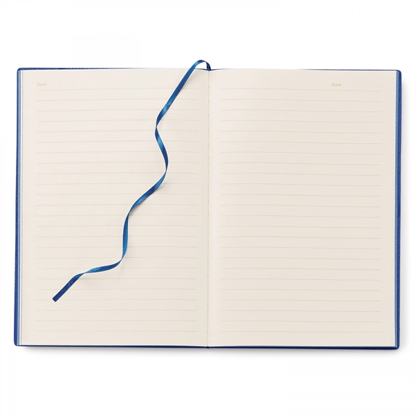 This contrast debossed soft cover, non-refillable single meeting journal is the... from ASI 88660 Spector & Co.