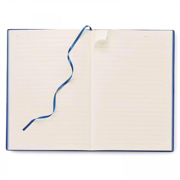 This contrast debossed soft cover, non-refillable single meeting journal is the... from ASI 88660 Spector & Co.