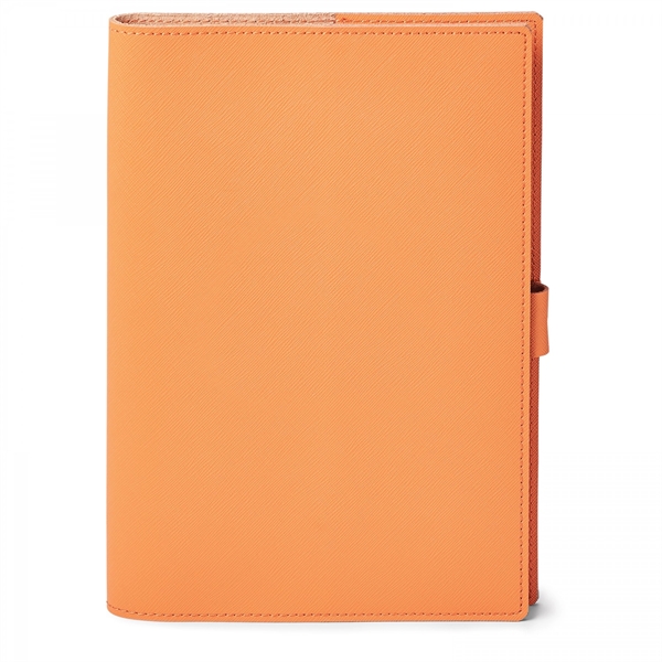 This chic, soft cover diamond-textured genuine leather journal has it all!... from ASI 88660 Spector & Co.