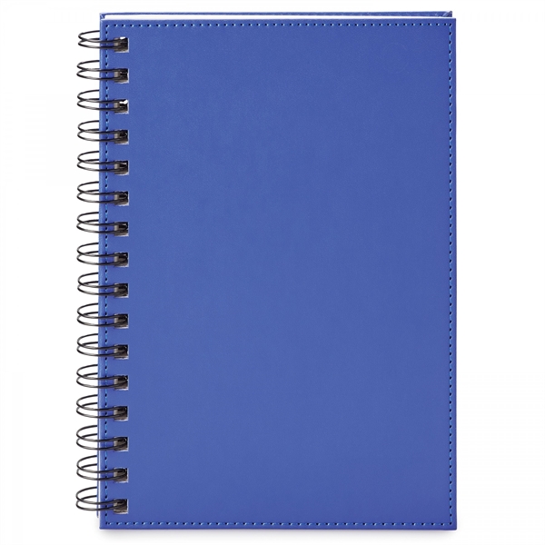 This sturdy hard cover, spiral bound vinyl journal is a great... from ASI 88660 Spector & Co.