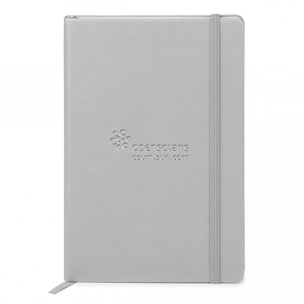 Journal with an interior gusseted pocket on back inside cover and... from ASI 88660 Spector & Co.