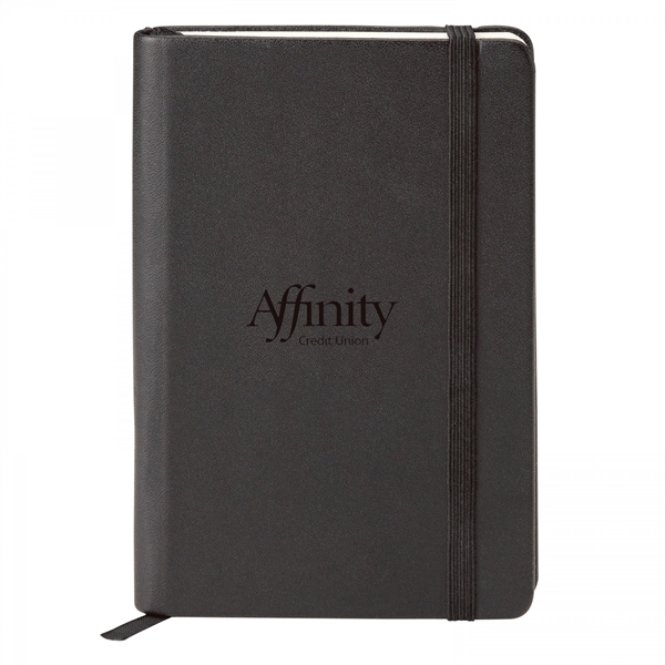 Journal with an interior gusseted pocket on back inside cover and... from ASI 88660 Spector & Co.