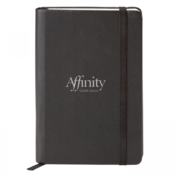 Journal with an interior gusseted pocket on back inside cover and... from ASI 88660 Spector & Co.