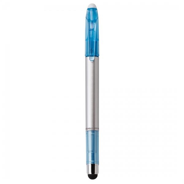 Plastic pen with a clear-tip highlighter and a soft capacitive stylus.... from ASI 88660 Spector & Co.