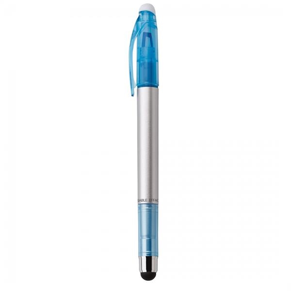 Plastic pen with a clear-tip highlighter and a soft capacitive stylus.... from ASI 88660 Spector & Co.