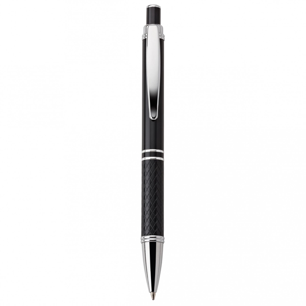 Anodized aluminum push-action pen Due to our high standards of quality... from ASI 88660 Spector & Co.