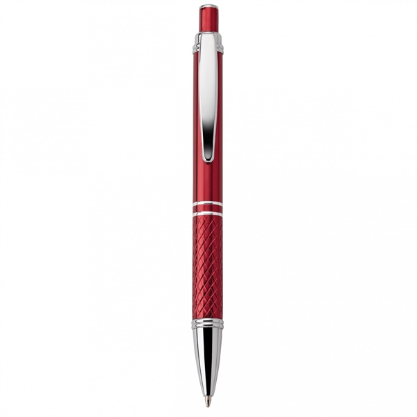 Anodized aluminum push-action pen Due to our high standards of quality... from ASI 88660 Spector & Co.