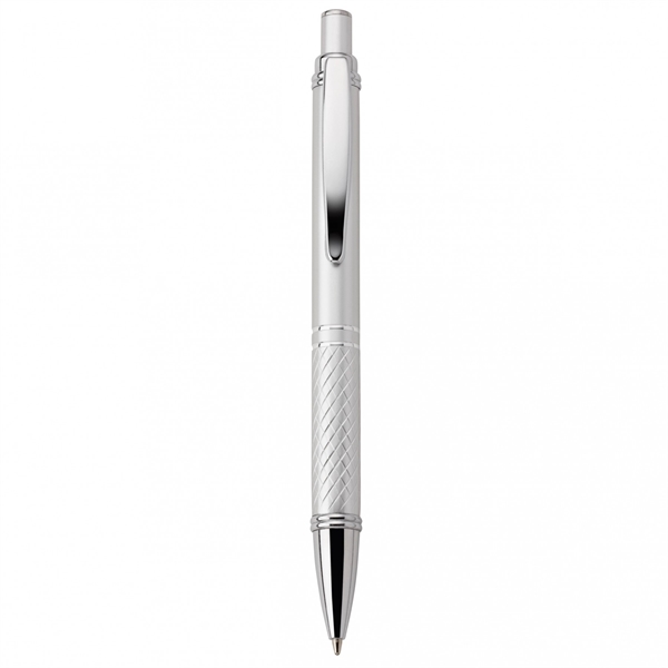Anodized aluminum push-action pen Due to our high standards of quality... from ASI 88660 Spector & Co.