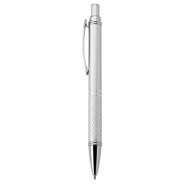 Anodized aluminum push-action pen Due to our high standards of quality... from ASI 88660 Spector & Co.