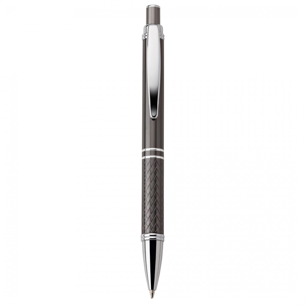 Anodized aluminum push-action pen Due to our high standards of quality... from ASI 88660 Spector & Co.