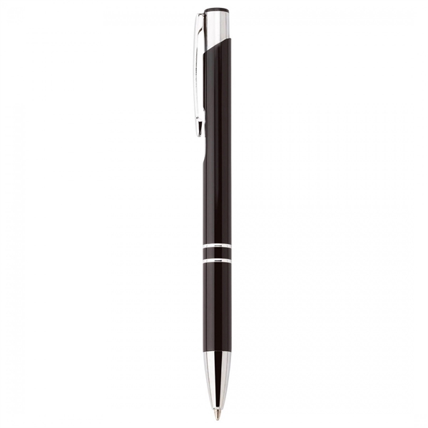 Anodized aluminum push-action pen. NOTE Due to our high standards of... from ASI 88660 Spector & Co.