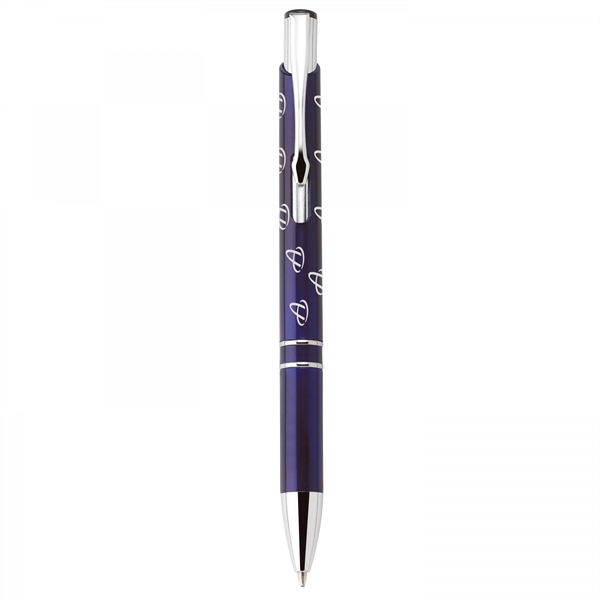Anodized aluminum push-action pen. NOTE Due to our high standards of... from ASI 88660 Spector & Co.