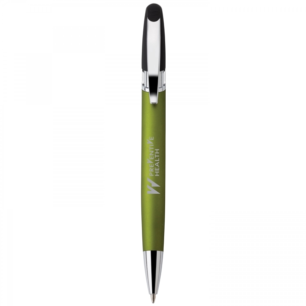 Heavyweight aluminum 18 grams slide-action penPACKAGING Cello - Individual cello bags... from ASI 88660 Spector & Co.