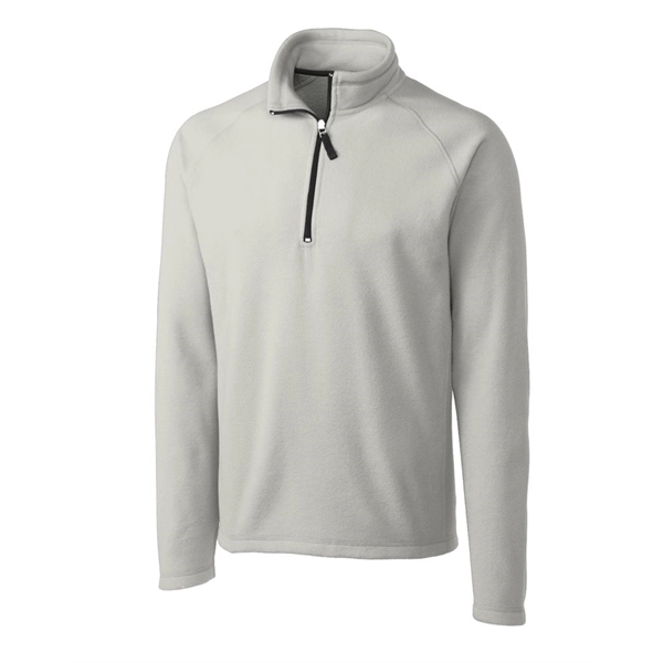 Men's jacket with a half-zip, self-fabric mock neck, two front zippered... from ASI 47965 Cutter & Buck